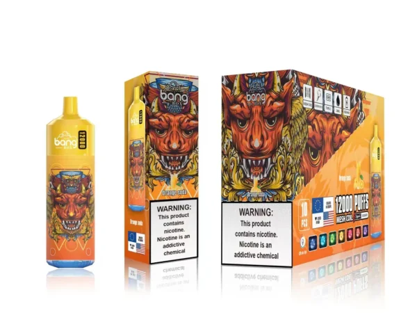 Bang Box 12000 Puffs 0% 2% 3% 5% Nicotina Recarregável Vape Descartável Atacado - HelpVape - 9