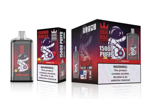 Bang King 15000 Puffs 0% 2% 3% 5% Nikotinová dobíjecí jednorázová vape velkoobchod – HelpVape – 11