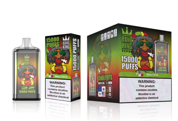 Bang King 15000 Puffs 0% 2% 3% 5% Nikotinový dobíjecí jednorázový vape velkoobchod – HelpVape – 2