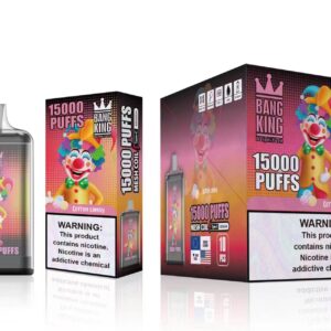 Bang King 15000 Puffs 0% 2% 3% 5% Nikotinový dobíjecí jednorázový vape velkoobchod – HelpVape – 24