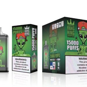 Bang King 15000 de pufături 0% 2% 3% 5% Vape reîncărcabil de unică folosință cu nicotină Comerț cu ridicata 26 Bang King 15000 Puffs 0% 2% 3% 5% Nicotina Reîncărcabil Vape de unică folosință En-gros - HelpVape - 26