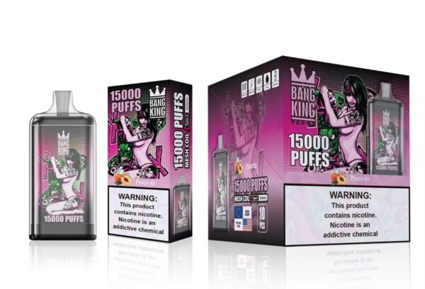 Bang King 15000 Puffs 0% 2% 3% 5% Nikotinový dobíjecí jednorázový vape velkoobchod – HelpVape – 8