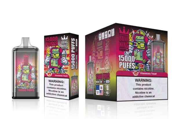 Bang King 15000 Puffs 0% 2% 3% 5% Nikotinová dobíjecí jednorázová vape velkoobchod – HelpVape – 14