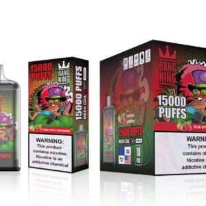 Bang King 15000 de pufături 0% 2% 3% 5% Vape reîncărcabil de unică folosință cu nicotină Comerț cu ridicata 36 Bang King 15000 Puffs 0% 2% 3% 5% Vape reîncărcabil de unică folosință cu nicotină Comerț cu ridicata - HelpVape - 36