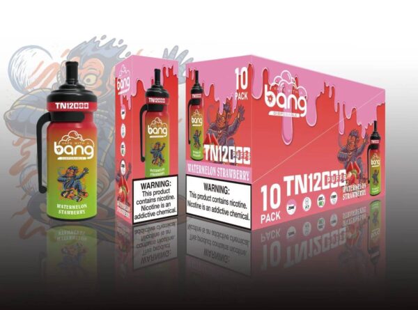 Bang Tn 12000 Puffs 0% 2% 3% 5% Никотиновая одноразовая вейп оригинальная электронная сигарета оптом - HelpVape - 3