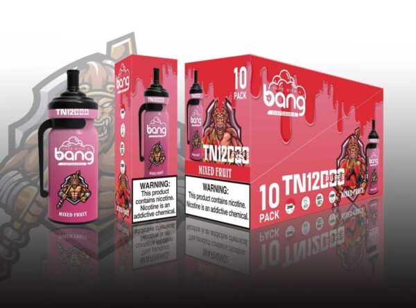 Bang Tn 12000 Puffs 0% 2% 3% 5% Никотиновая одноразовая вейп оригинальная электронная сигарета оптом - HelpVape - 9