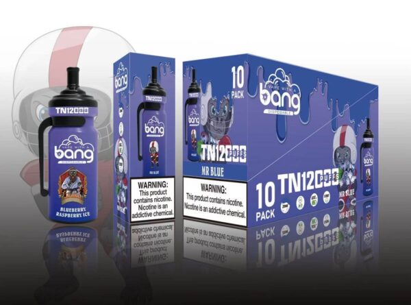 Bang Tn 12000 Puffs 0% 2% 3% 5% Никотиновая одноразовая вейп оригинальная электронная сигарета оптом - HelpVape - 8