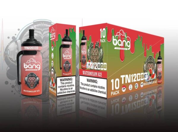 Bang Tn 12000 Puffs 0% 2% 3% 5% Никотиновая одноразовая вейп оригинальная электронная сигарета оптом - HelpVape - 4