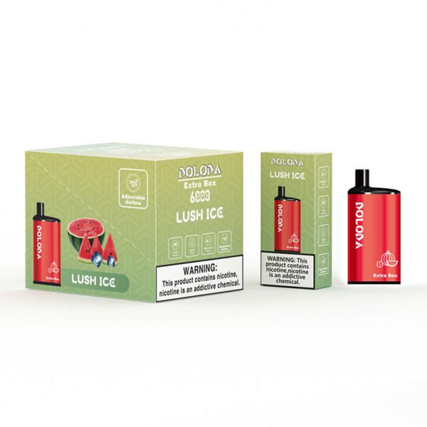 DOLODA Extra Box 6000 Puffs 2% 5% Nikotin wiederaufladbar Einweg-Vape Großhandel - HelpVape - 7