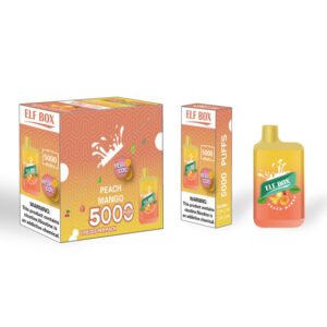 ELF BOX 5000 Puffs 0% 2% 3% 5% Nicotine Disposable Vape Authentic E Cigarette Pen Wholesale 43 ELF BOX 5000 Puffs 0% 2% 3% 5% Nicotine Disposable Vape Authentic E Cigarette Pen Wholesale - HelpVape - 43