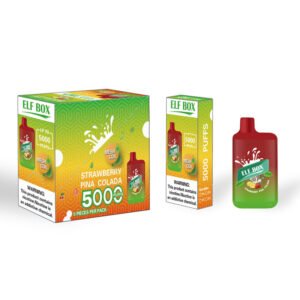 ELF BOX 5000 Puffs 0% 2% 3% 5% Nicotine Disposable Vape Authentic E Cigarette Pen Wholesale 27 ELF BOX 5000 Puffs 0% 2% 3% 5% Nicotine Disposable Vape Authentic E Cigarette Pen Wholesale - HelpVape - 27