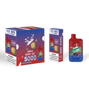 ELF BOX 5000 Puffs 0% 2% 3% 5% Nicotine Disposable Vape Authentic E Cigarette Pen Wholesale 29 ELF BOX 5000 Puffs 0% 2% 3% 5% Nicotine Disposable Vape Authentic E Cigarette Pen Wholesale - HelpVape - 29