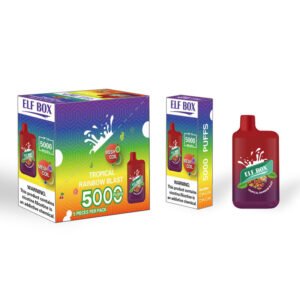 ELF BOX 5000 Puffs 0% 2% 3% 5% Nicotine Disposable Vape Authentic E Cigarette Pen Wholesale 30 ELF BOX 5000 Puffs 0% 2% 3% 5% Nicotine Disposable Vape Authentic E Cigarette Pen Wholesale - HelpVape - 30