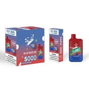 ELF BOX 5000 Puffs 0% 2% 3% 5% Nicotine Disposable Vape Authentic E Cigarette Pen Wholesale 34 ELF BOX 5000 Puffs 0% 2% 3% 5% Nicotine Disposable Vape Authentic E Cigarette Pen Wholesale - HelpVape - 34
