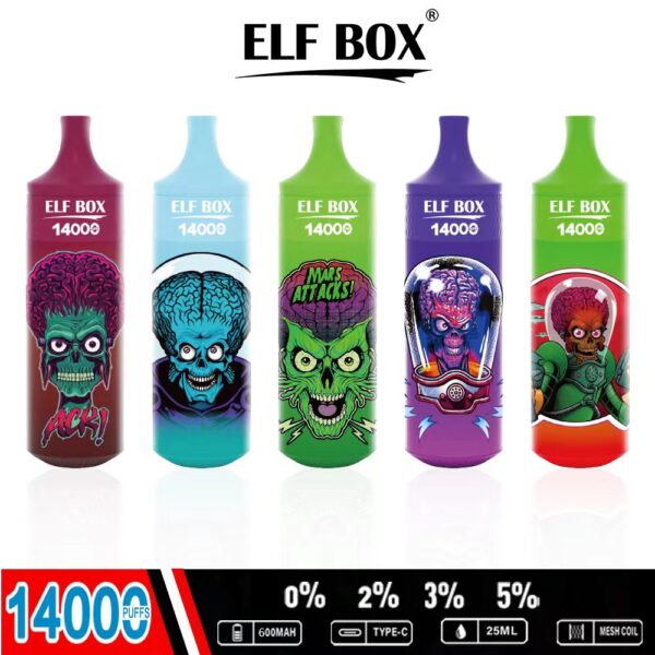 ELF BOX RGB14000 Puffs 0% 2% 3% 5% Nikotin wiederaufladbarer Einweg-Vape Großhandel - HelpVape - 9