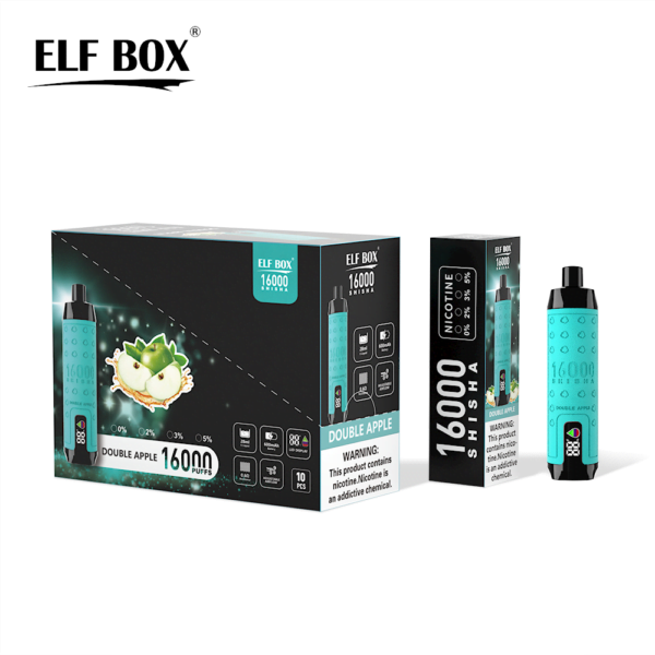 ELF BOX SHISHA 16000 Puffs 0%/2%/3%/5% Nicotine Rechargeable Disposable Vape Wholesale - HelpVape - 11