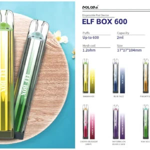 ELF BOX 600 Puffs 2% Nikotin eldobható Vape Pen nagykereskedés - HelpVape - 15