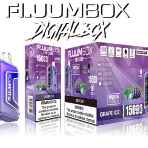 FluuM Digital Box TN 15000 Puffs 0% 2% 3% 5% Nicotine Rechargeable Disposable Vape Pen Pods E-Cigarette Wholesale 17 FluuM Digital Box TN 15000 Puffs 0% 2% 3% 5% Nicotine Rechargeable Disposable Vape Pen Pods E-Cigarette Wholesale - HelpVape - 17