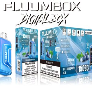 FluuM Digital Box TN 15000 Puffs 0% 2% 3% 5% Никотиновые перезаряжаемые одноразовые капсулы для электронных сигарет Оптовая продажа электронных сигарет - HelpVape - 16