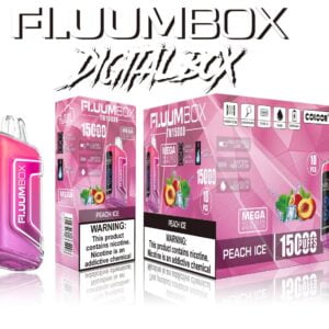 FluuM Digital Box TN 15000 Puffs 0% 2% 3% 5% Никотиновые перезаряжаемые одноразовые капсулы для электронных сигарет Оптовая продажа электронных сигарет - HelpVape - 15