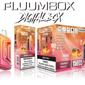 FluuM Digital Box TN 15000 Puffs 0% 2% 3% 5% Nicotine Rechargeable Disposable Vape Pen Pods E-Cigarette Wholesale 25 FluuM Digital Box TN 15000 Puffs 0% 2% 3% 5% Nicotine Rechargeable Disposable Vape Pen Pods E-Cigarette Wholesale - HelpVape - 25