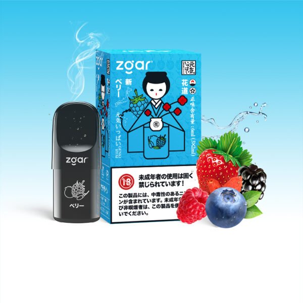 Zgar GENKIIPPAI PODS 5.0 (3-i-1-pack) 3% Nikotin 3x Pod Partihandel - HelpVape - 6