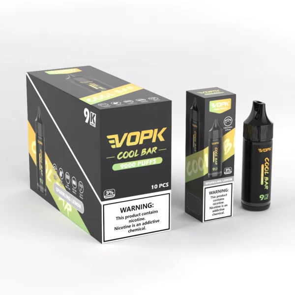 VOPK COOL BAR-9000 PUFFS 0% 2% 3% 5% Nicotine Disposable Vape Wholesale - HelpVape - 2