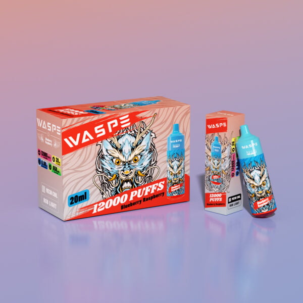 WASPE 12000 PUFFS 0% 2% 3% 5% Никотиновый одноразовый вейп оптом - HelpVape - 13