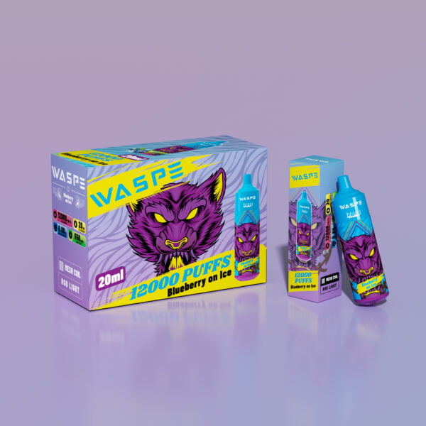 WASPE 12000 PUFFS 0% 2% 3% 5% Никотиновый одноразовый вейп оптом - HelpVape - 12