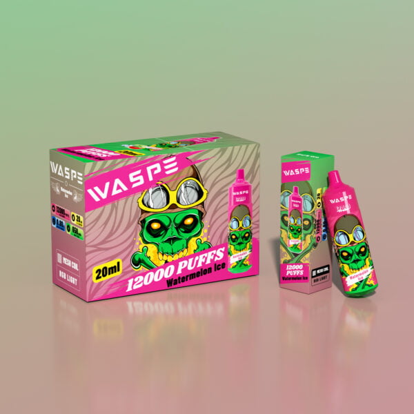 WASPE 12000 PUFFS 0% 2% 3% 5% Никотиновый одноразовый вейп оптом - HelpVape - 11