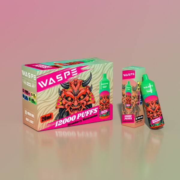 WASPE 12000 PUFFS 0% 2% 3% 5% Никотиновый одноразовый вейп оптом - HelpVape - 10