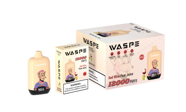 WASPE 12000 PUFFS Digital Box 0% 2% 3% 5% Nikotin disponibel Vape grossist - HelpVape - 5