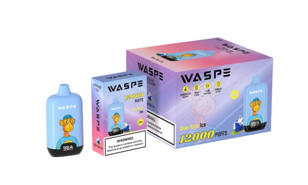 WASPE 12000 PUFFS Digital Box 0% 2% 3% 5% Nikotin disponibel Vape grossist - HelpVape - 7