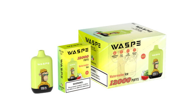 WASPE 12000 PUFFS Digital Box 0% 2% 3% 5% Nikotin disponibel Vape grossist - HelpVape - 10