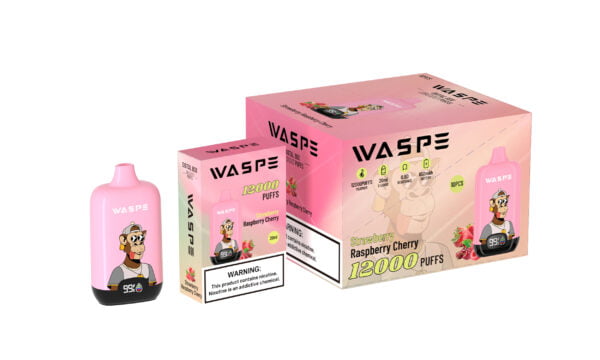 WASPE 12000 PUFFS Digital Box 0% 2% 3% 5% Nikotin disponibel Vape grossist - HelpVape - 2