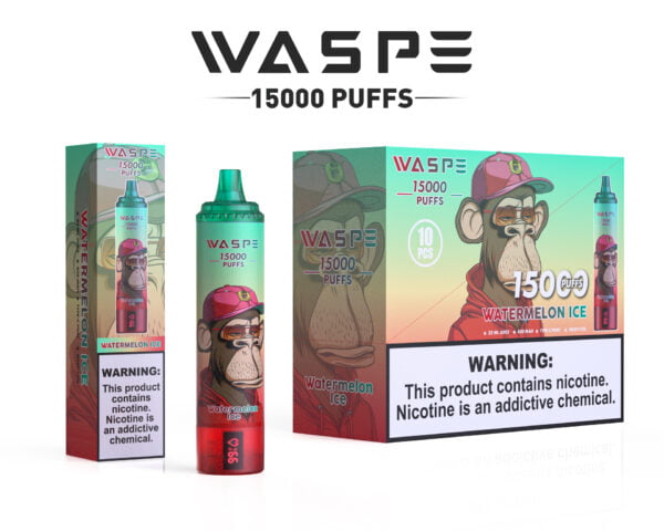 WASPE 15000 PUFFS 0% 2% 3% 5% Nicotine Disposable Vape Wholesale - HelpVape - 5