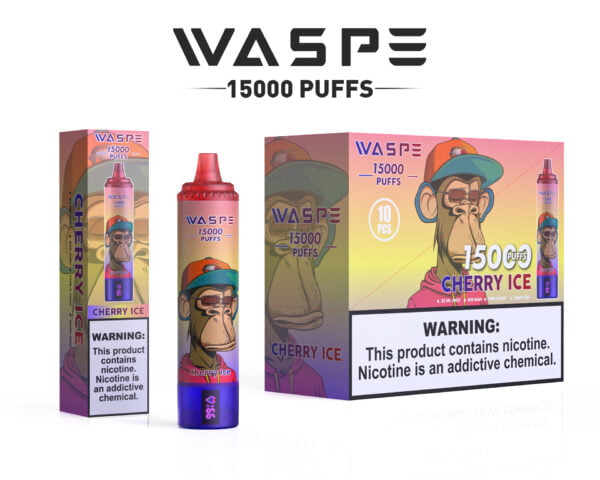 WASPE 15000 PUFFS 0% 2% 3% 5% Nicotine Disposable Vape Wholesale - HelpVape - 6