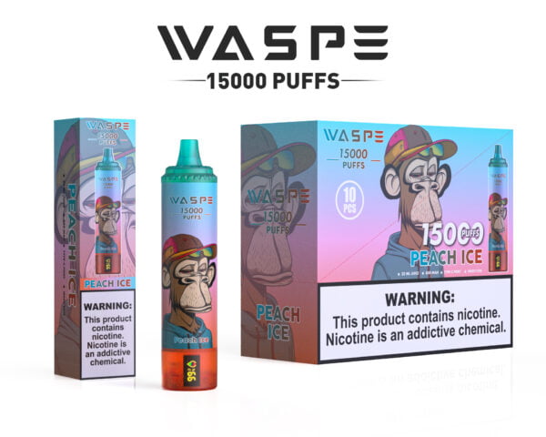 WASPE 15000 PUFFS 0% 2% 3% 5% Nicotine Disposable Vape Wholesale - HelpVape - 7