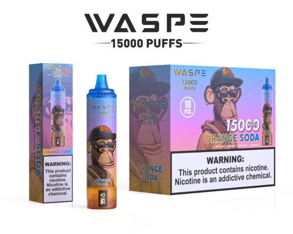 WASPE 15000 PUFFS 0% 2% 3% 5% Nicotine Disposable Vape Wholesale - HelpVape - 14