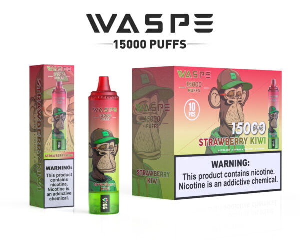 WASPE 15000 PUFFS 0% 2% 3% 5% Nicotine Disposable Vape Wholesale - HelpVape - 11