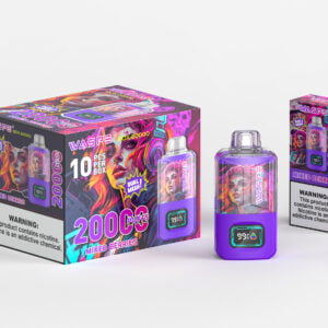 WASPE 20000 PUFFS Boîte à double maille 0% 2% 3% 5% Vente en gros de vape jetable à la nicotine - HelpVape - 20