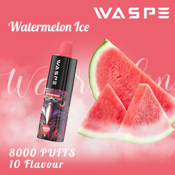 WASPE 8000 PUFFS 0% 2% 3% 5% Никотиновый одноразовый вейп оптом - HelpVape - 4