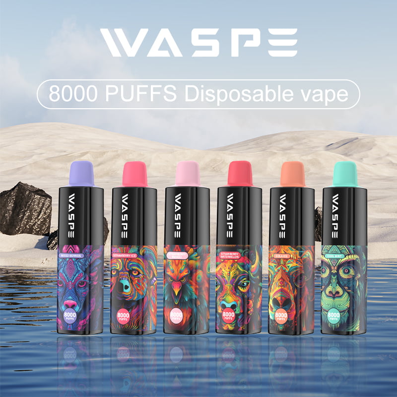 WASPE 8000 PUFFS 0% 2% 3% 5% Vape monouso alla nicotina all'ingrosso - HelpVape - 2