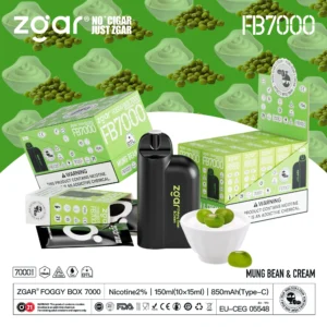 ZGAR FOGGY BOX 7000 Puffs 2% Никотиновый перезаряжаемый одноразовый вейп оптом - HelpVape - 22