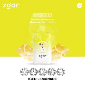 ZGAR ICE BOX 8000 Puffs 2% Vape jetable rechargeable à la nicotine en gros 20 ZGAR ICE BOX 8000 Puffs 2% Vente en gros de vape jetable rechargeable à la nicotine - HelpVape - 20