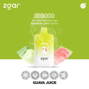 ZGAR ICE BOX 8000 Puffs 2% Nikotynowy akumulator jednorazowy Vape Hurt - HelpVape - 16