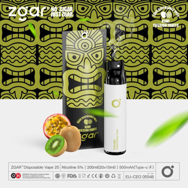 ZGAR ZG25 3000 Puffs 5% Pod jetable rechargeable à la nicotine en gros - HelpVape - 11