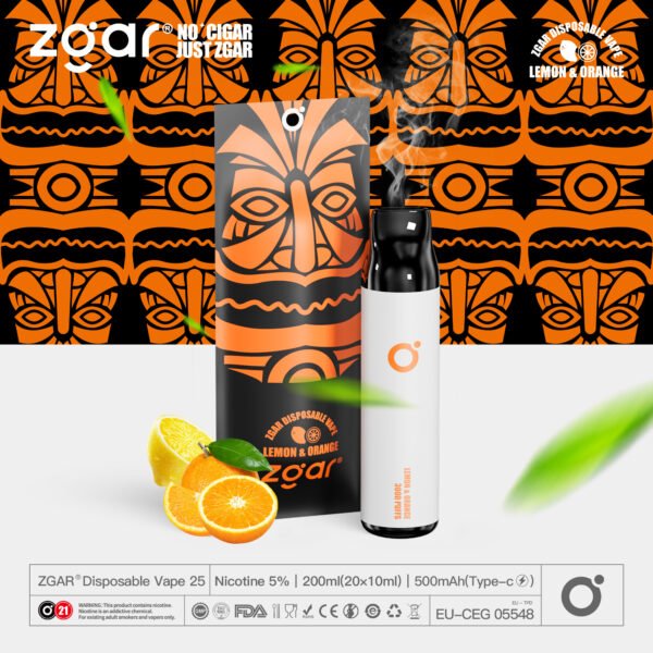 ZGAR ZG25 3000 Puffs 5% Pod jetable rechargeable à la nicotine en gros - HelpVape - 10