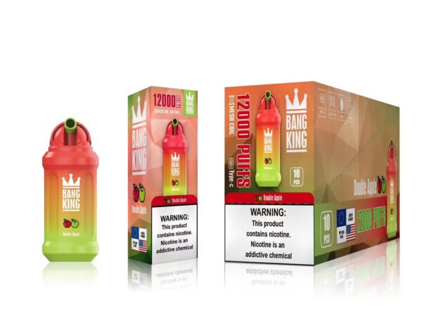 Bang King 12000 Puffs 0% 2% 3% 5% Nikotynowy akumulator jednorazowy Vape Hurt - HelpVape - 13