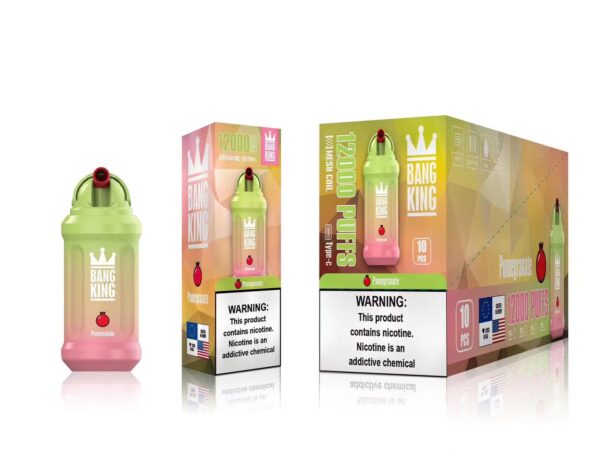 Bang King 12000 Puffs 0% 2% 3% 5% Nikotynowy akumulator jednorazowy Vape Hurt - HelpVape - 16